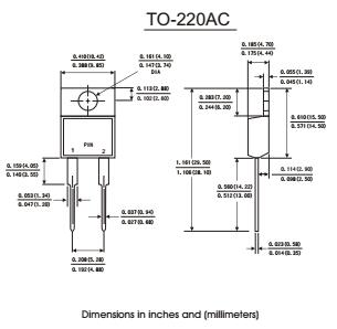 SR820 THRU SR8200 TO-220AC